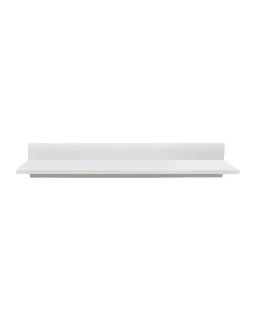 Estante de pared Azteca Trio 105 cm blanco brillo