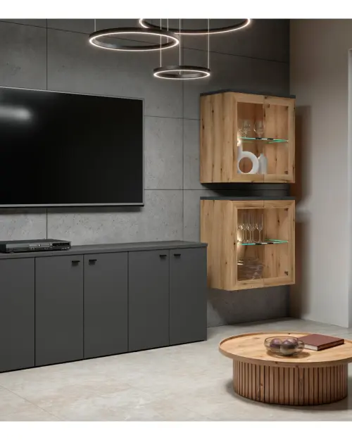 Encimera 190 cm para System 64 grafito