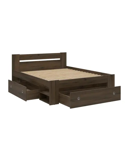 Cajones para cama 140 Nepo Plus roble noble