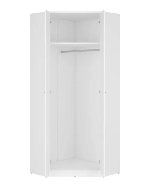 Armario de esquina Nepo Plus 80x80 cm blanco