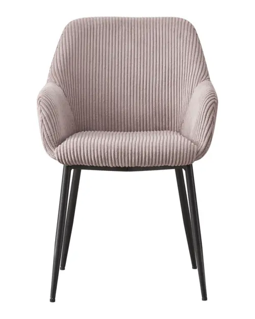 Silla tapizada Jessy rosa