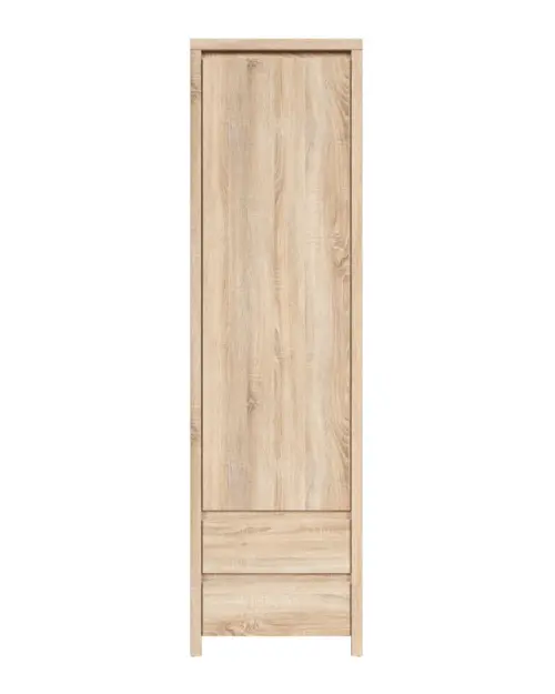 Стелаж Kaspian 56 см з дверцятами та 2 шухлядами дуб сонома