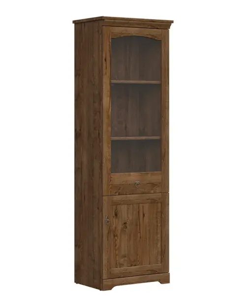 Vitrina Patras 63 cm con 2 puertas roble april