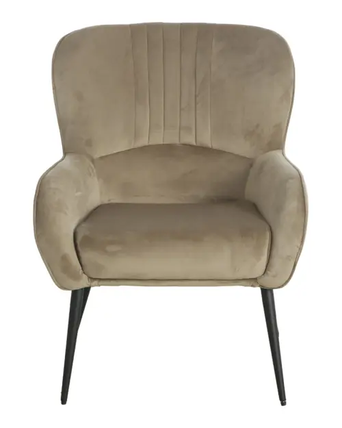 Sillón orejero Samon beige