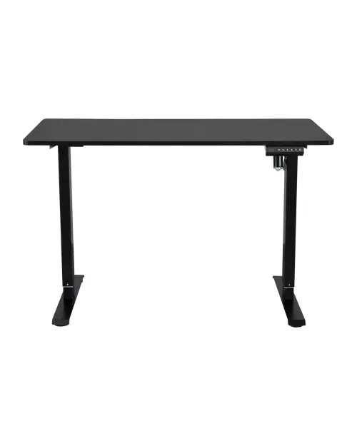 Escritorio gaming Emil 2 con regulación eléctrica 120 cm negro