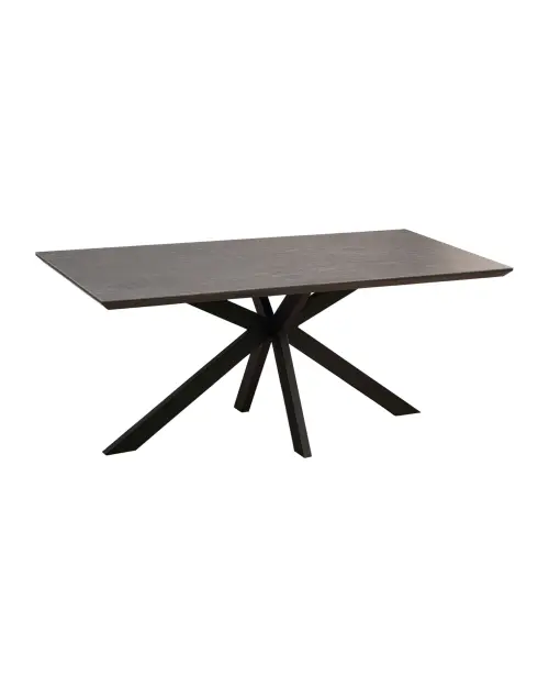 Стол Steve 180x90 черный с керамической столешницей