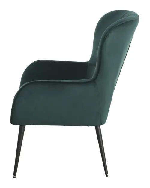 Wingback chair Samon green