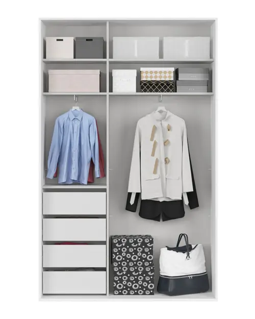 Шкаф-купе Flex 150 см белый