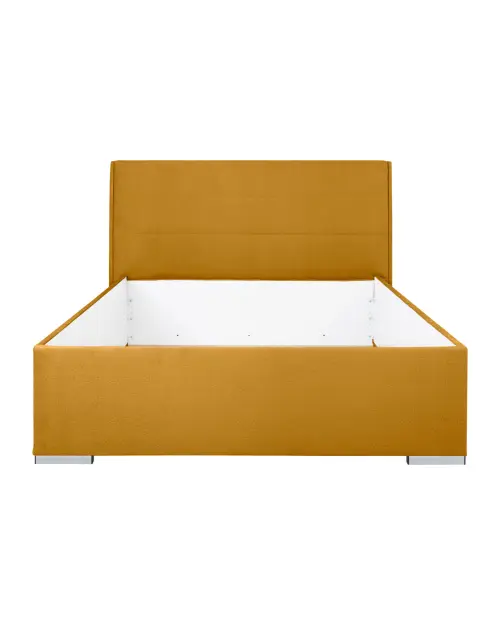 Ліжко м'яке Cosala III 140x200 жовте