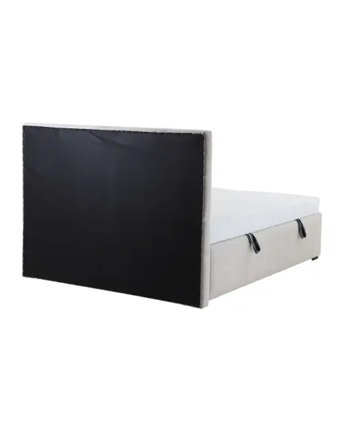 Кровать мягкая Bora 160x200 с контейнерами и основаниями taupe