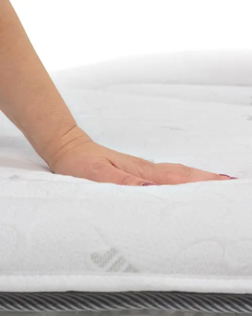 Sobrecolchón Tebos 140x200 cm gris