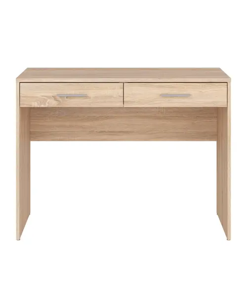 Escritorio Nepo Plus 100 cm con 2 cajones roble sonoma