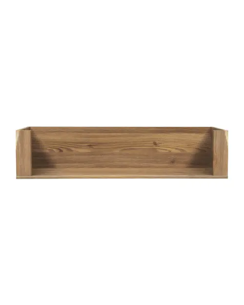 Estante de pared Bergen 110 cm alerce sibiu dorado