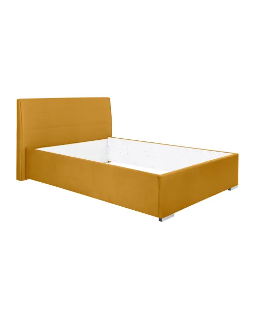 Ліжко м'яке Cosala III 140x200 жовте