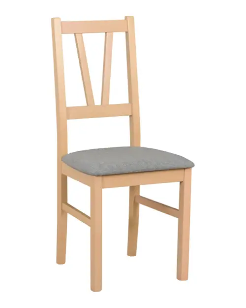 Upholstered chair Filo grey