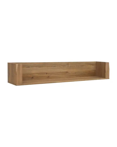 Estante de pared Bergen 156 cm alerce sibiu dorado