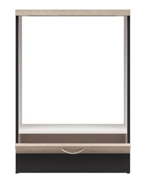 Mueble de cocina para horno encastrable Junona Line 60 cm roble sonoma con encimera