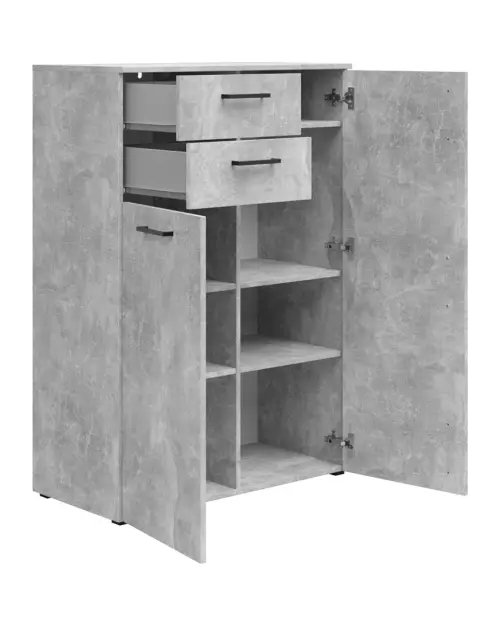 Cómoda MultiDo 80 cm con 2 puertas y 2 cajones atelier claro