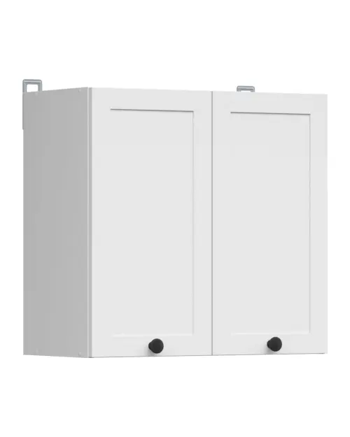 Szafka kuchenna górna Junona Line 60 cm dwudrzwiowa biała