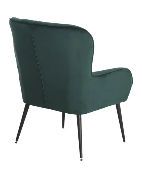 Wingback chair Samon green