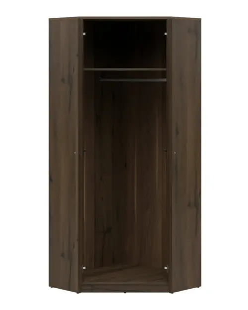 Armario de esquina Nepo Plus 80x80 cm roble noble