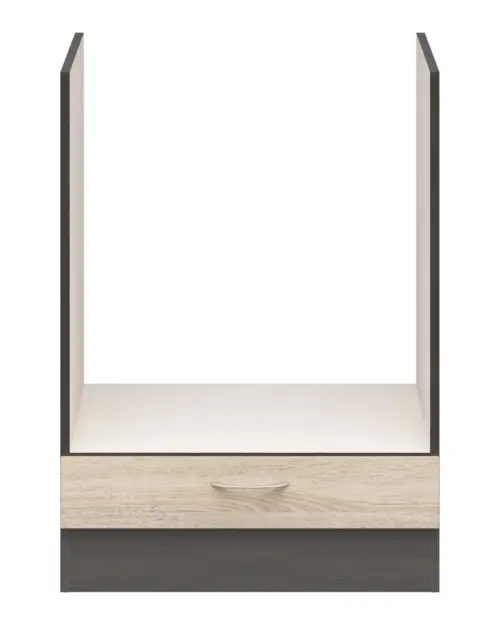Armario de cocina para horno encastrable Junona Line 60 cm roble sonoma