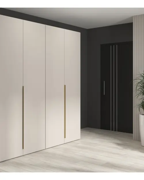 Шафа чотиридверна Flex 200 см кашемір