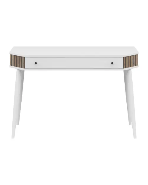 Tocador Capri 120 cm con cajón blanco/roble flagstaff oscuro