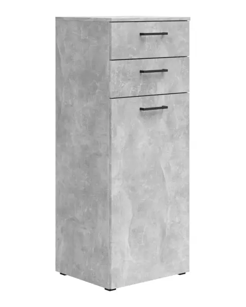 Cómoda MultiDo 45 cm con puertas y 2 cajones atelier claro