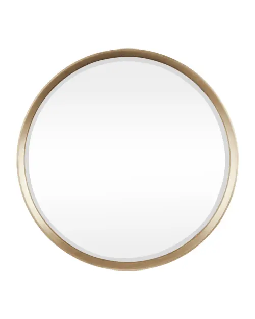 Espejo de pared Valencia 73 cm dorado