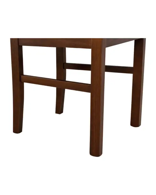 Silla tapizada Lobo marrón oscuro