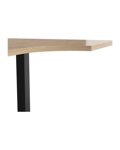 Escritorio de esquina Space Office 140 cm derecho roble artisan