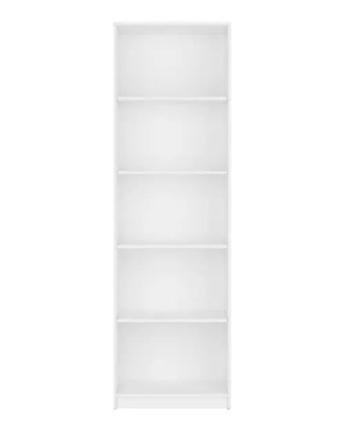 Estantería Nepo Plus 60 cm con 4 estantes blanca