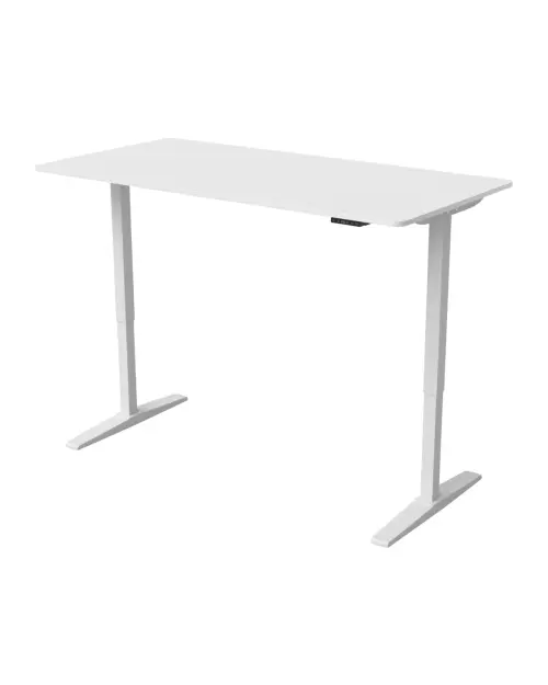 Escritorio Kento 160 cm con regulación eléctrica blanco