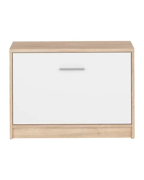 Zapatero Nepo Plus 70 cm roble sonoma/blanco