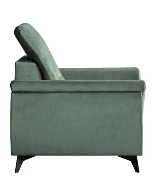 Armchair Doria velvet green