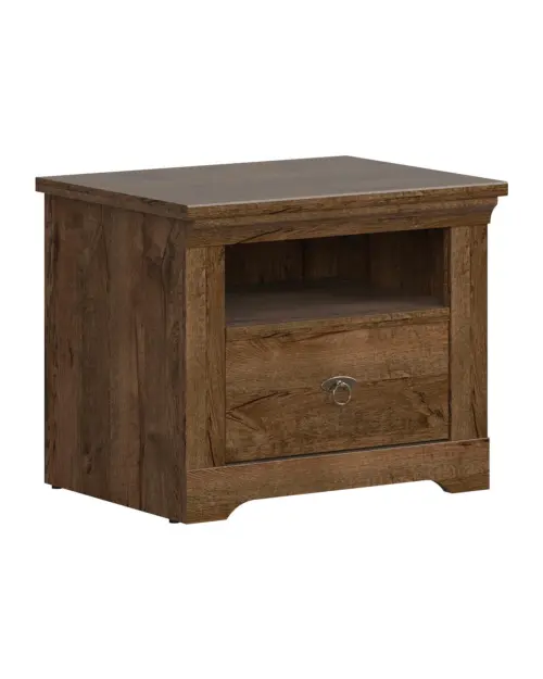 Mesita de noche Patras 58 cm con cajón roble april
