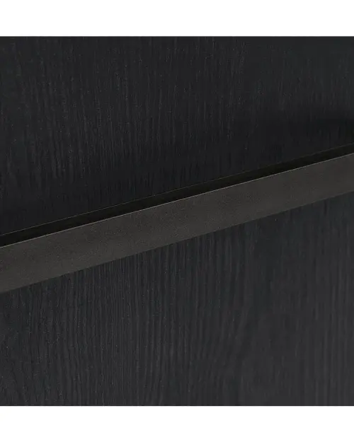 Mueble RTV Balin 140 cm con 2 cajones y estante roble monastery/negro