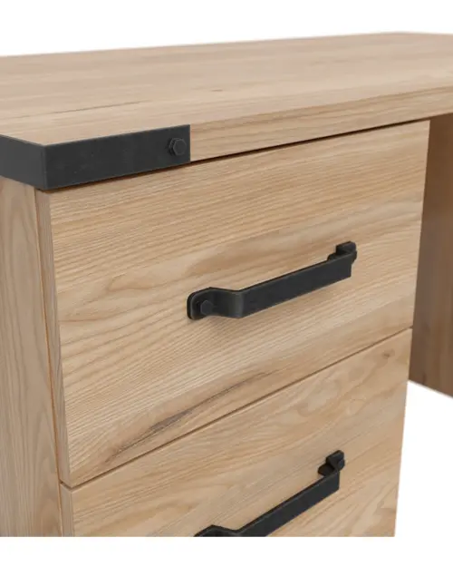 Escritorio Lara 117 cm con puerta y cajón fresno Belarus