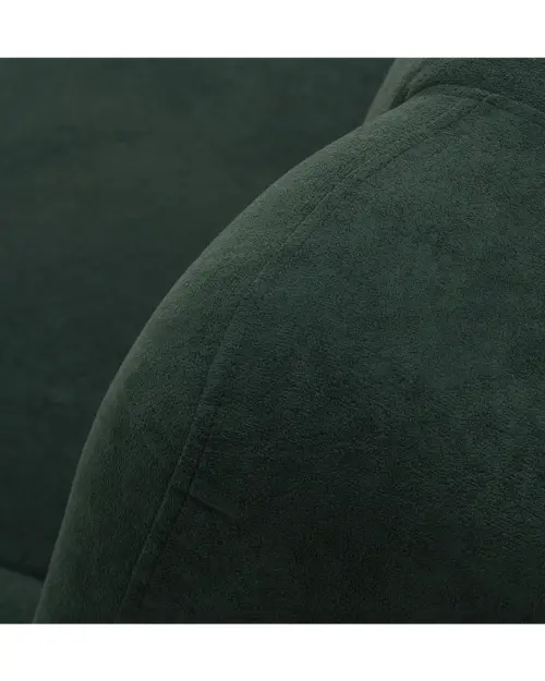 Three-seater sofa bed Lami with storage green