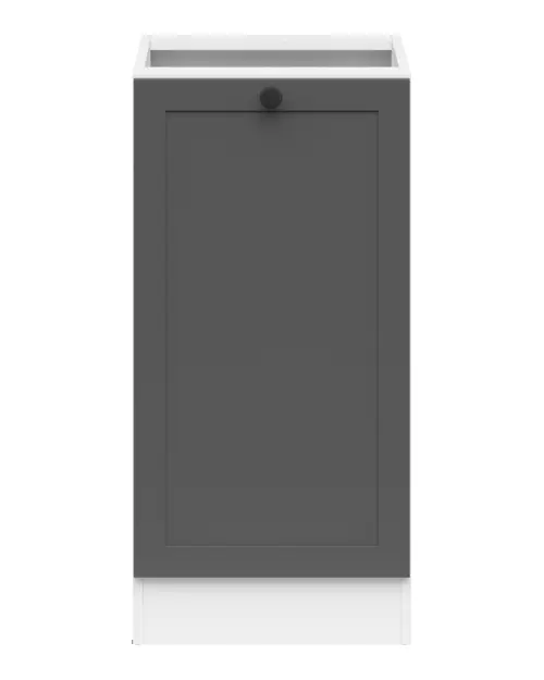 Mueble de cocina bajo Junona Line 40 cm izquierdo grafito