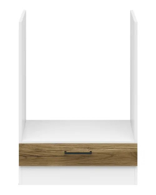 Mueble de cocina para horno encastrable Junona Line 60 cm sin encimera roble delano claro