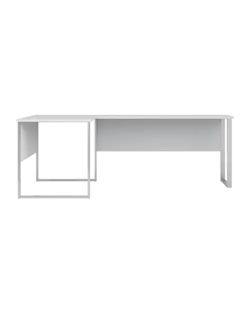 Escritorio de esquina Office Lux 223x170 cm gris claro