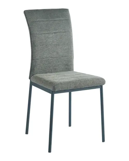 Upholstered chair Edla green