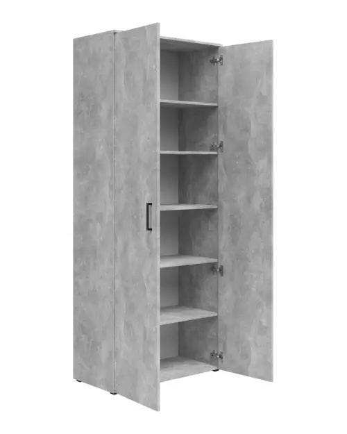 Estantería MultiDo 80 cm con 2 puertas atelier claro