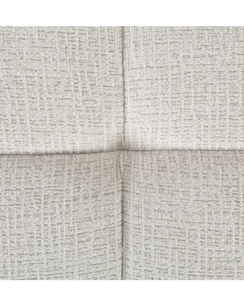 Sofá de tres plazas Sorella convertible con arcón chenilla perla