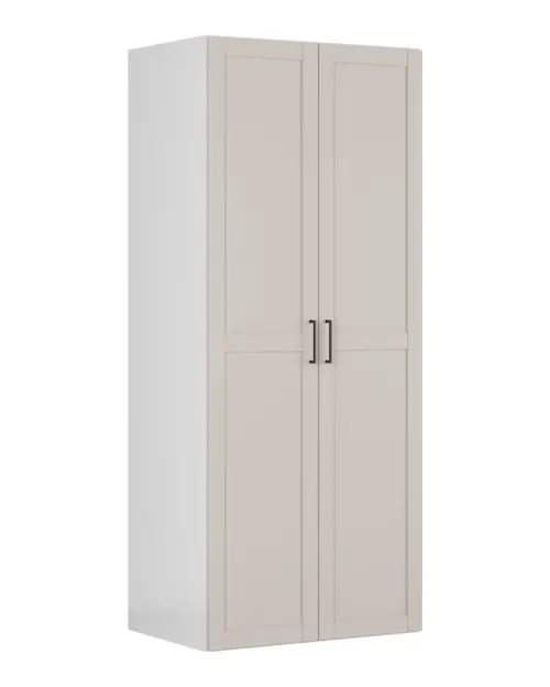 Armario de dos puertas Flex 100 cm cachemira