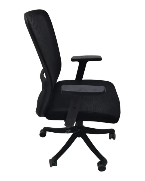 Silla giratoria Sid negra