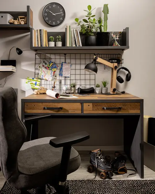 Estante de pared Weston 120 cm pino old style