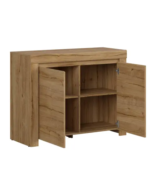 Armario Holten 105 cm de dos puertas roble waterford